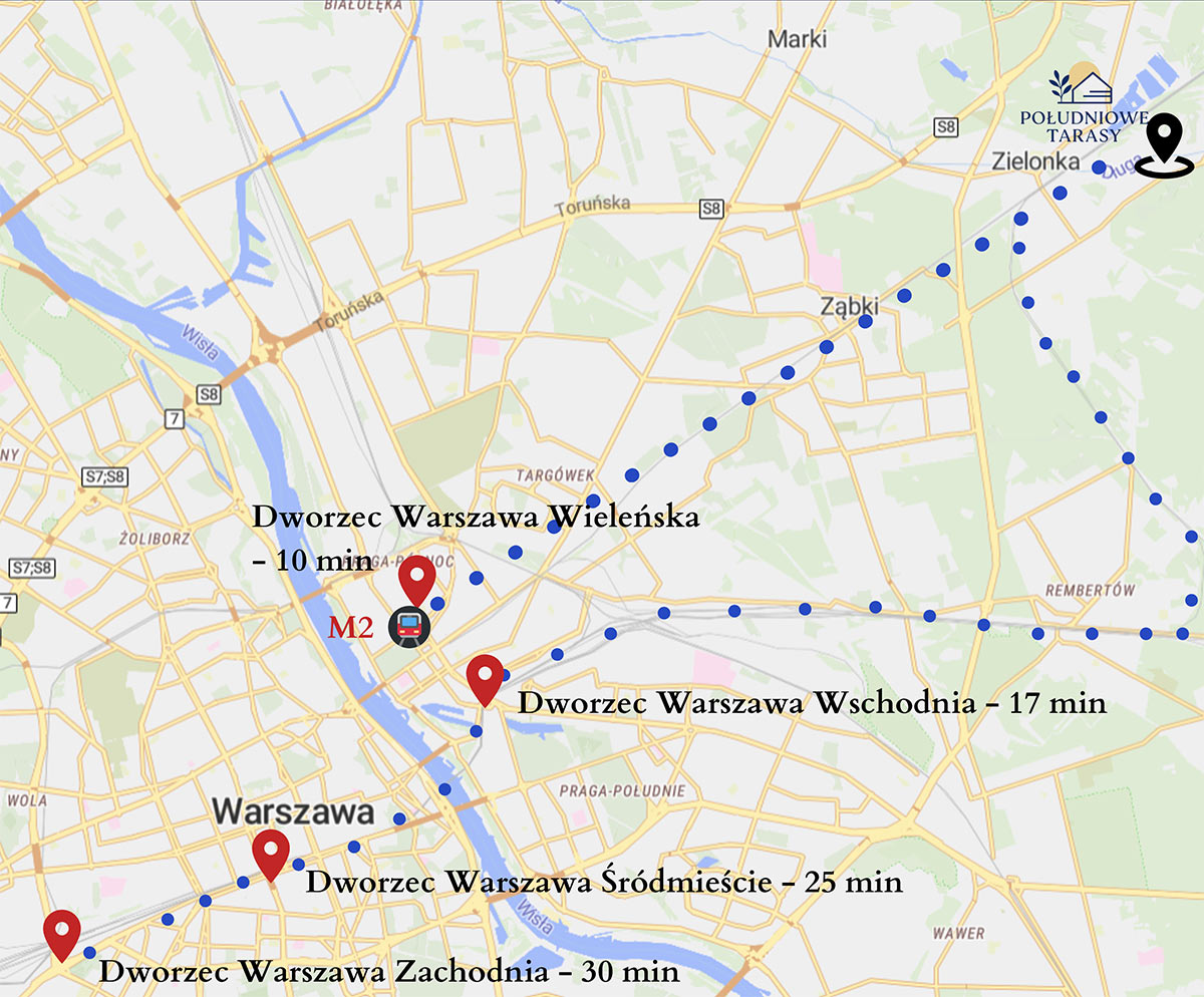 Południowe Tarasy w Zielonce